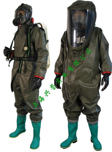 產(chǎn)品名稱：英國RESPIREX GTB重型A級(jí)氣密性防化服